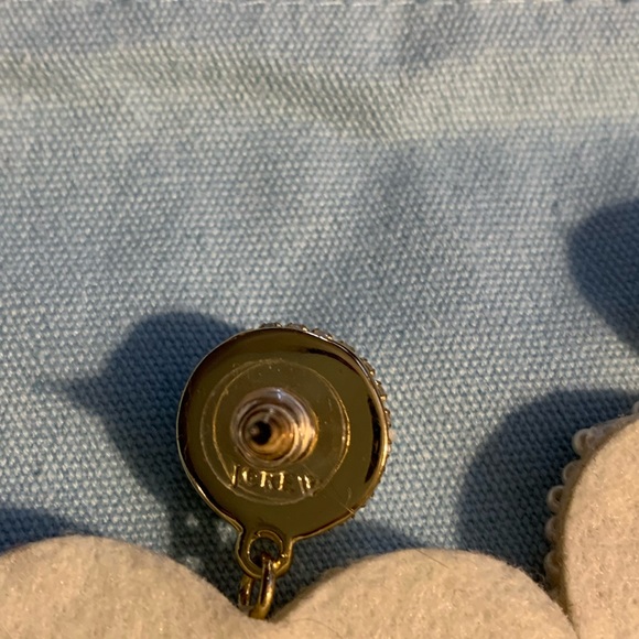 J Crew Beaded heart pearl statement earrings - Picture 4 of 6